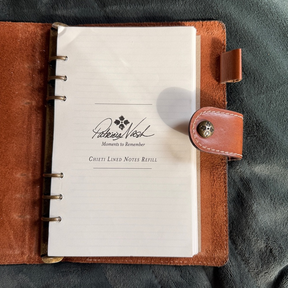 EUC, Patricia Nash Full Grain Leather Chieti Agenda/Planner - Picture 7 of 11